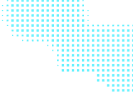 Blue decorative element